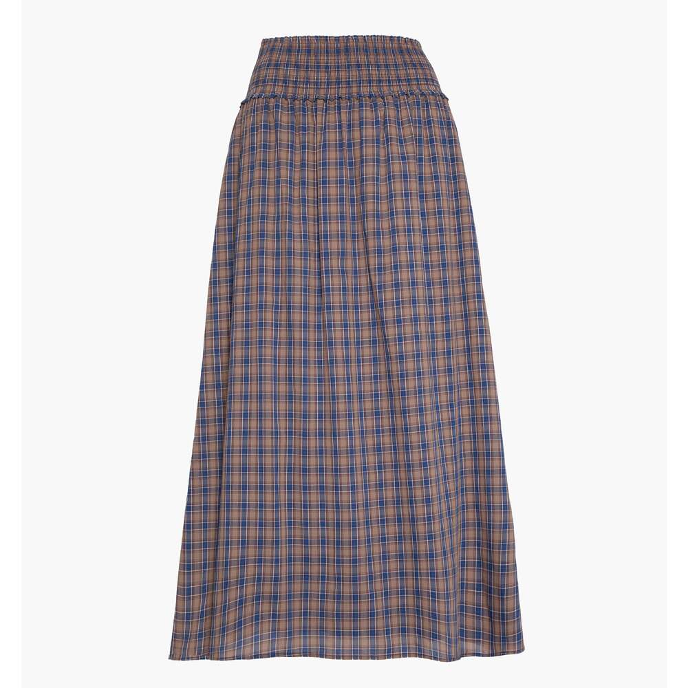 Hill House Home The Delphine Nap Skirt - Brown Spencer Plaid Size XXXLBrown Spen